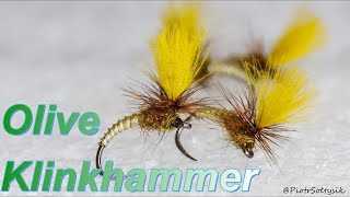 Olive Klinkhammer  dry fly [upl. by Natsirt738]