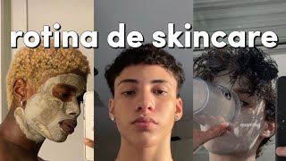 APRENDA A CUIDAR DE SUA PELE  ROTINA SKINCARE COMPLETA  SUGESTÃO SKIN CARE para GAROTOS [upl. by Auston]