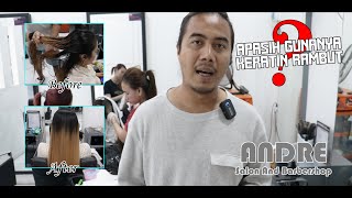 TUTORIAL KERATIN RAMBUT DAN RAHASIA FORMULA KERATIN DARI KAMI [upl. by Wise]