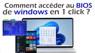 Comment accéder au bios de Windows en 1 click [upl. by Rainer]