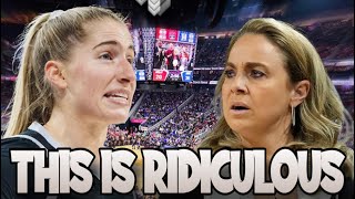 🚨 Las Vegas Aces And Iowa Fans Are Upset With Becky Hammon After She Did This To Kate Martin ‼️ [upl. by Van]