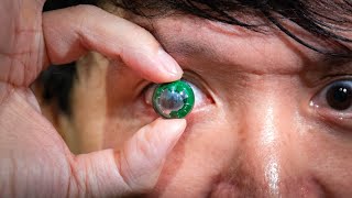 HandsOn with Mojo Augmented Reality Contact Lens [upl. by Nylekcaj]