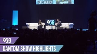 Insomnia59  DanTDM Show Highlights [upl. by Hannahc380]