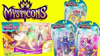 Mysticons Toys Unboxing New Nickelodeon Animated Series [upl. by Eelarac]