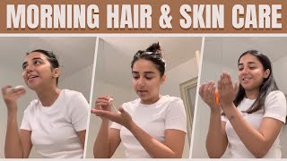 My Morning Hair amp Skin Care Routine  RealTalkTuesday  MostlySane [upl. by Attalanta668]