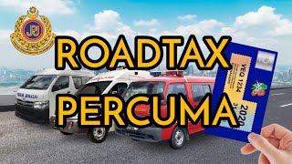 Roadtax Percuma [upl. by Brittnee]