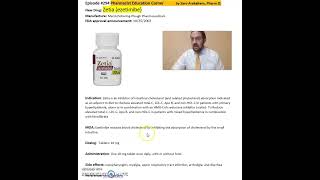 Zetia ezetimibe  hyperlipidemia [upl. by Atinehc]