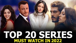 Top 20 Best Turkish Drama Series To Watch in 2022  New Turkish Drama [upl. by Eylrahc]