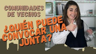 💁💁‍♂️¿QUIÉN PUEDE convocar una junta de propietarios [upl. by Arvonio659]