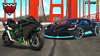 Motorristat Shqiptar  Motorri vs Bugatti  The Crew 2 SHQIP  SHQIPGaming [upl. by Latvina]