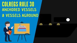 IRPCS Masterclass Rule 30 Anchored Vessels and Vessels Aground [upl. by Li]