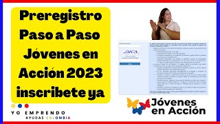 ✅Como Inscribirse en Jóvenes en Acción Paso a Paso 2023 [upl. by Zaragoza436]