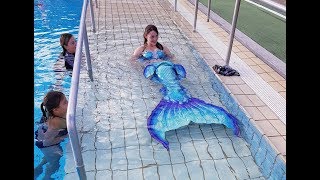 Merbella Studios Mermaid Tail First Swim [upl. by Recha]