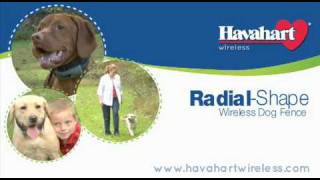 RadialShape Wireless Dog Fence with 400 Foot Roaming Area [upl. by Onid]