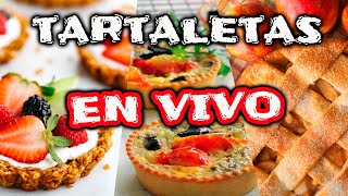 Cómo hacer TARTALETAS en VIVO Pie de manzana y Quiche Madhunter en LA COCINA [upl. by Burra]