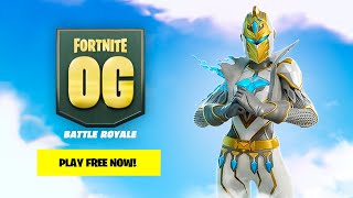 🔴 Winning in OG FORTNITE  Level 100 Chapter 1 [upl. by Eselahs]