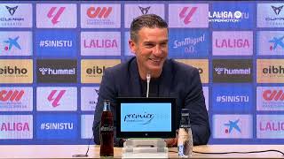 Rueda de prensa SD Eibar vs Real Oviedo [upl. by Mendes]