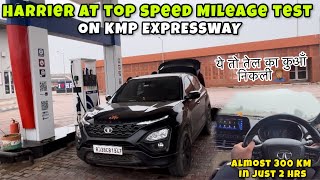 ऐसा MILEAGE TEST नहीं देखा होगा😂 Almost 300 KM in 2 hours🥵 Tata Harrier Brim to Brim Mileage Test [upl. by Carlene981]