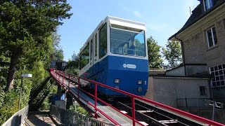 30SSB Standseilbahn Seilbahn Rigiblick Zürich CH [upl. by Tharp]