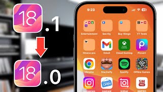 How to Downgrade iOS 181 to iOS 180 [upl. by Oilasor]