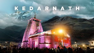 Kedarnath  Indias Most Popular Pilgrimage  From Drone’s Eye [upl. by Nageam]