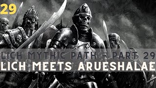 Pathfinder Wrath of the Righteous  Neutral Evil Cruoromancer Lich  Part 29 [upl. by Aleit161]