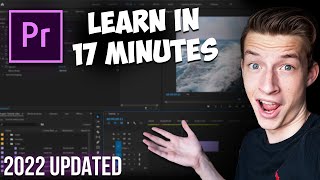 Premiere Pro Tutorial for Beginners 2022  Everything You NEED to KNOW UPDATED [upl. by Grenville640]