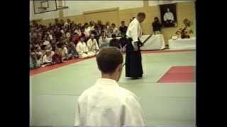 Gozo Shioda in Munich 1988  Aikido Yoshinkan Demonstration [upl. by Stock]