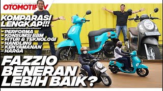 FAZZIO vs SCOOPY KOMPARASI LENGKAP SIAPA YANG TERBAIK l Otomotif TV [upl. by Fosdick]