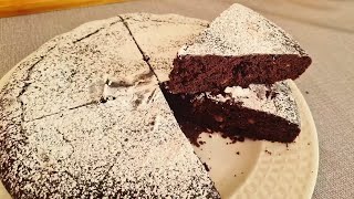 اسرع وصفة كيك شكلاطة اقتصادية كية بقوان طرية جدا moelleux au chocolat 🍫 [upl. by Stringer]