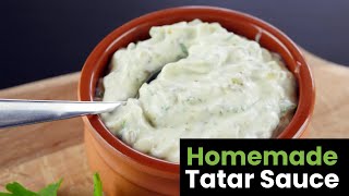 Homemade Tartar Sauce [upl. by Alaekim]