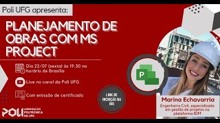 Planejamento de Obras com MS Project [upl. by Joelynn]