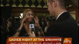 Beyonce Emotional After Record Grammy Win [upl. by Etnoek]