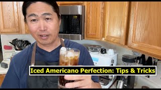 Iced Americano Perfection Tips amp Tricks for Coffee Lovers  Breville Barista Pro [upl. by Aynnat]