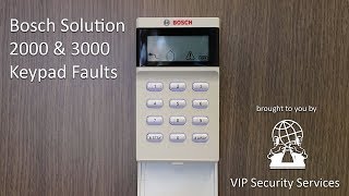 BOSCH How to clear faults on Bosch Solution 2000 amp 3000 [upl. by Kcirddet]