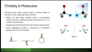 Chapter 5 Stereoisomers [upl. by Suoivatnod]