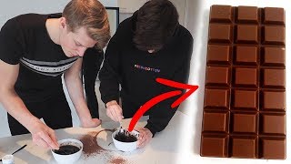 MIJN EIGEN CHOCOLADE MAKEN [upl. by Bove]