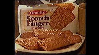 Arnotts Scotch Finger ad 1987 [upl. by Ademordna]