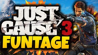 Just Cause 3 Funtage  JC3 Funny Moments Gameplay [upl. by Raouf342]