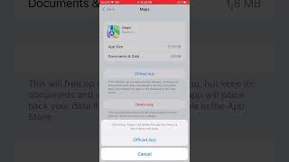 How to offload your apps from iPhone 7 using iOS 158 [upl. by Fredelia]