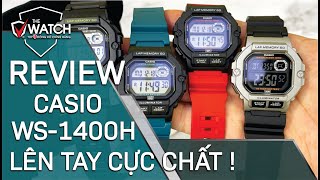 REVIEW ĐỒNG HỒ CASIO WS1400H THỂ THAO CHÍNH HÃNG  LÊN TAY CỰC CHẤT shorts [upl. by Latoya]