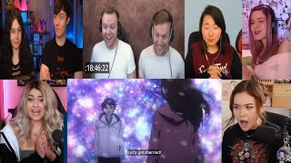 HORIMIYA EPISODE 12 REACTION MASHUP [upl. by Luapnhoj]