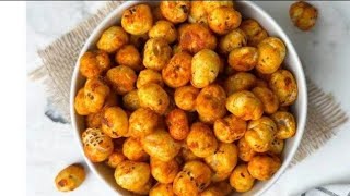 Masala Makhana recipe  Phool Makhana Masala  Roasted Louts Seeds Weight Loss RecipeYourFoodLab [upl. by Herold]