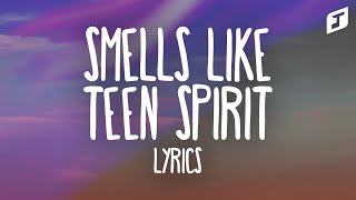 Nirvana – Smells Like Teen Spirit Lyrics [upl. by Leitnahs823]