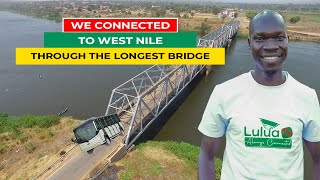 How we drove through the longest bridge to WestNile Packwaci [upl. by Nelram]