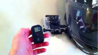 GoPro Hero 3 Black Review  Helmet Setup [upl. by Eihcra]