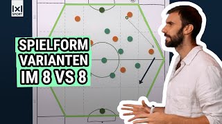 Kreative Spielformen 8 vs 8  Taktiktraining im Fokus [upl. by Ettie]