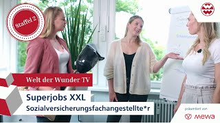 Superjobs XXL  Sozialversicherungsfachangestellter  S02 F08  Welt der Wunder [upl. by Ylremik153]