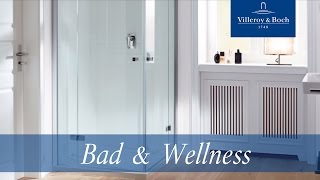 Neues fürs Bad  Die MetalRim Duschwannen  Villeroy amp Boch [upl. by Jandy399]