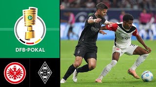 Eintracht Frankfurt vs Borussia Mönchengladbach ᴴᴰ 30102024  DFBPokal 2425  EA FC 25 [upl. by Eicyak]